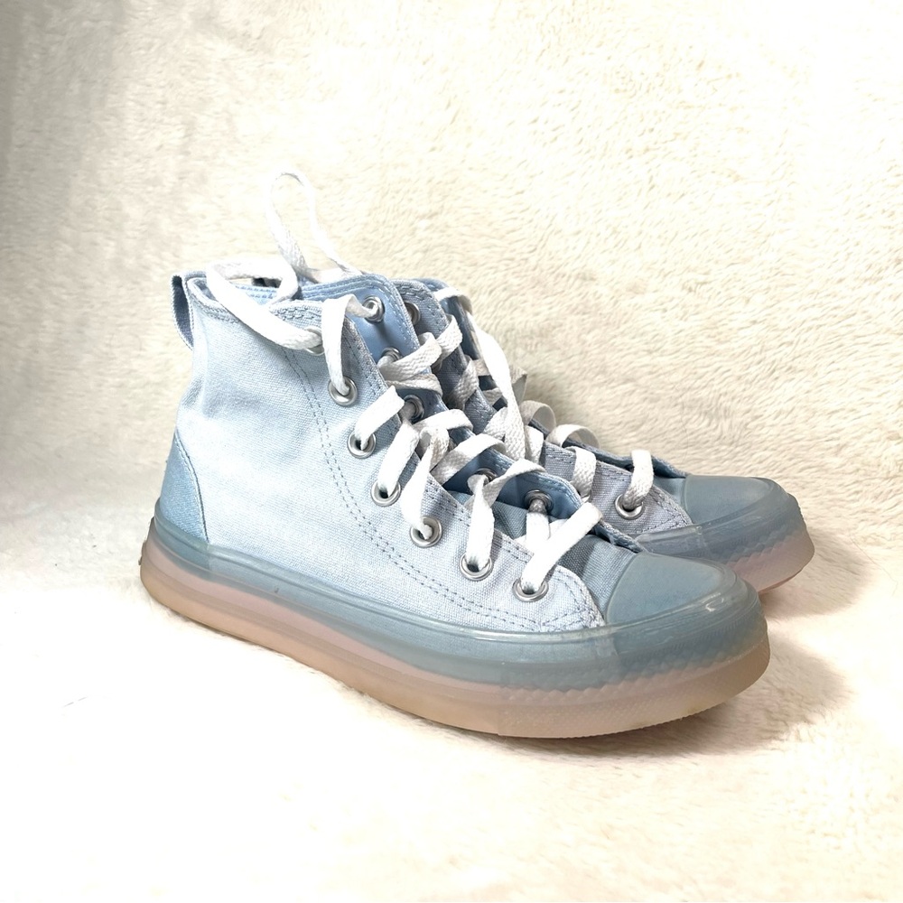 Converse Chuck Taylor All Star CX High Blue Canvas Women’s Sneakers Size 5 - Picture 4 of 11